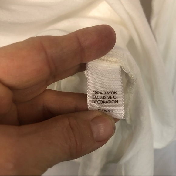 J. Jill Women’s Tunic Top Embroidered Peasant Cuffed Sleeve - Picture 9 of 10